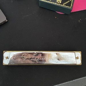 Vintage Blessing Harmonica banged up, but works great. beginner Instrume…